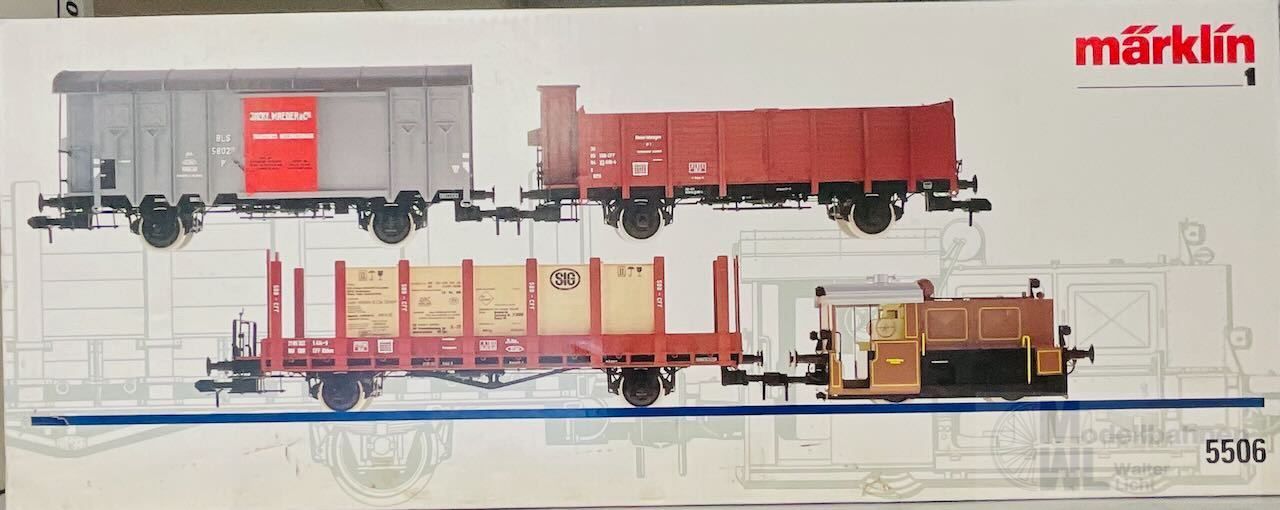 Märklin 5506 - MÄRKLIN - Zugset mit Köf der SBB Spur 1